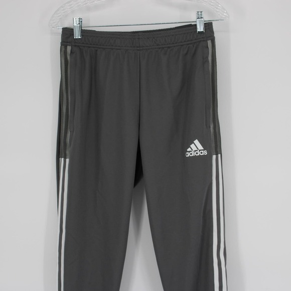 Adidas Tiro 21 Track Pants Mens Size Small in Gray/White NEW - Picture 3 of 7